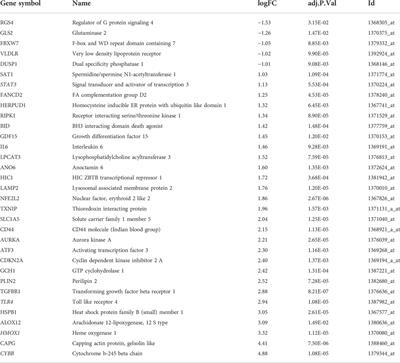 Bioinformatics analysis and in vivo validation of ferroptosis-related genes in ischemic stroke